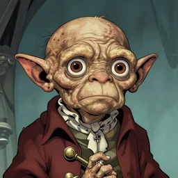 portrait of gollum as napoleon by becky cloonan