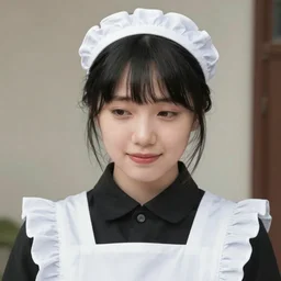 a ((sadly)) (((smiling)))) black haired, young hungarian servantmaid from the 19th century who looks very similar to (((Lee Young Ae and Lee Young Ae))) with a two french braids, detailed, soft focus, realistic water colour painting by  John Everett Millais, Munkácsy, Ilya Repin, Csók István, and da Vinci