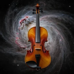 A violin shaped nebula