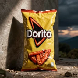 Danny devito as a Dorito