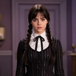 wednesday addams ( christina ricci ) addams family highres stock photography image
