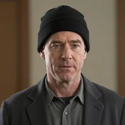 Live Action Still of Bryan Cranston dressed as Jesse Pinkman wearing a beanie, real life, hyperrealistic, ultra realistic, realistic, highly detailed, epic, HD quality, 8k resolution, body and headshot, film still