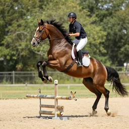 cartwheeling horse - jackal goddamit