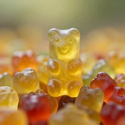 national geographic photo of wild gummy bears, wildlife photography