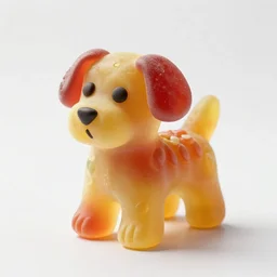 dog made of gummy