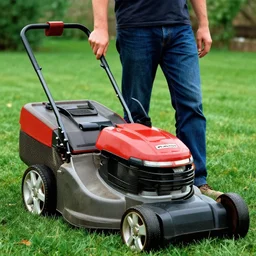lawnmower man movie poster. hyperdetailed photorealism