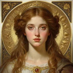 perfectly feminine face!! full body portrait of young wife blessed by god with ever - increasing physical mental perfection, symmetrical! intricate, sensual features, highly detailed, biblical divine holy perfection!! digital painting, artstation, concept art, smooth, sharp focus, illustration, art by artgerm and greg rutkowski and alphonse mucha