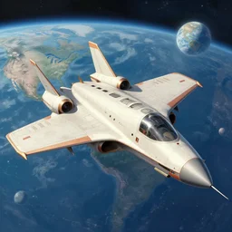 concept art of a retro futurism space fighter on another world by greg rutkowski| thomas kincade:.2 | Tim white:.3 | Rodney Mathews:.5 | Graphic Novel, Visual Novel, Colored Pencil, Comic Book:.2