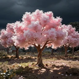 cotton candy trees