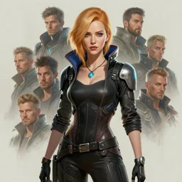 portrait shot of a christina hendricks wearing cyberpunk clothing in cyberpunk 2 0 7 7, intricate, elegant, highly detailed, centered, digital painting, artstation, concept art, smooth, sharp focus, illustration, artgerm, tomasz alen kopera, peter mohrbacher, donato giancola, joseph christian leyendecker, wlop, boris vallejo
