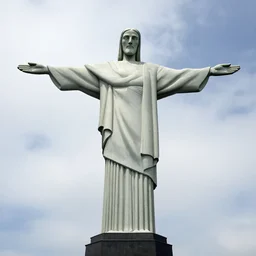 the construction of christ the redeemer statue