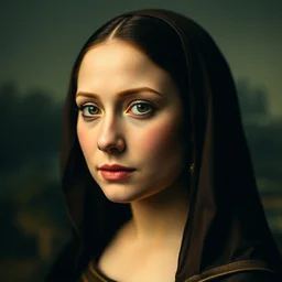 dslr portrait still of a female mona lisa lookalike 8 k 8 5 mm f / 1. 4
