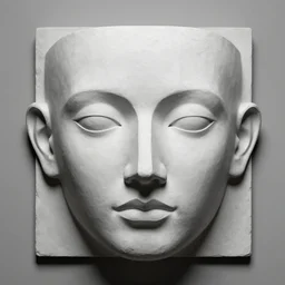 Escher-Like Face 4k, masterpiece