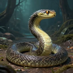 hairy snake monster