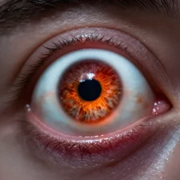 burning eyeball