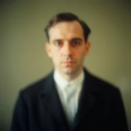 portrait of marcel duchamp by saul letter, blurry colors, motion blur, volumetric light, 4 k casual, 1 9 2 0 s