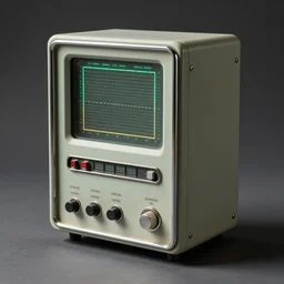 a high fidelity vintage scientific archival photograph of an anthropomorphic object of unknown origin - designed to store and recycle positive frequencies. faded pastel plastic, chrome detail, led, user interface, switches, display.