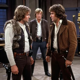 scene from 8 0 s sitcom star wars ( 1 9 7 7 )