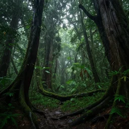 underground rain forest