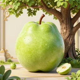 hyperdetailed photorealistic cyber fruit in summer, under a big tree. art nouveau rococo baroque in the style of caravaggio and a medieval detailed illustration. maximalist unexpected fabric natural elements hd 8 x matte background in vibrant vivid pastel colour textures. amazing