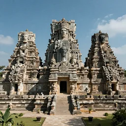 Mayan temples merged with cyberpunk futuristic aesthetic 4k highly detailed