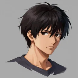 concept art of shoyo hinata, vector art, by cristiano siqueira, brush hard, highly detailed, artstation, high quality