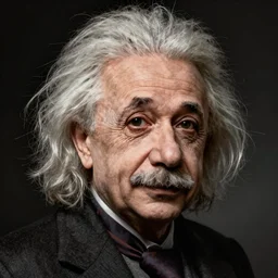 albert einstein portrait art by hans holbein.