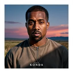 kanye west donda album cover, beautiful, coherent, colorful