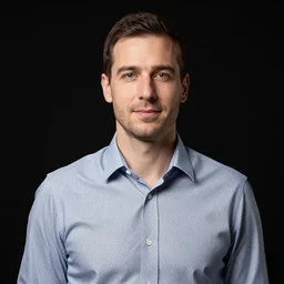 Award-winning photograph of a Swiss Man black background