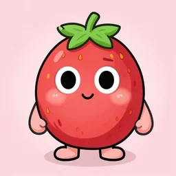 Strawberry-man, Cartoon style