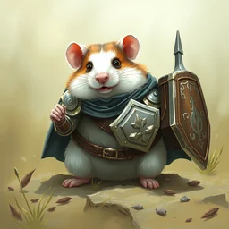 hamster in armor
