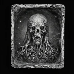 tintype of cosmic horror