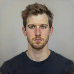 portrait painting by andy denzler