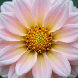 botanical photo, dalhia, closeup shot with hasselblad, photography, photorealism, ultrasharp details, ultradetailed, intricate, soft diffuse lights, by dorothea lange and horst p horst, aesthetic film grain, pastels colours