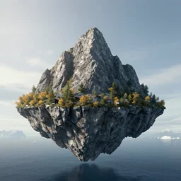 floating mountain