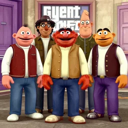 muppets as characters in gta 5