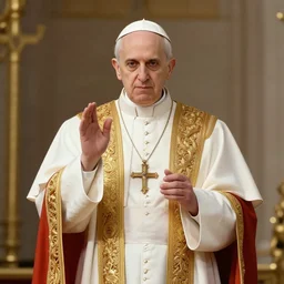pope francic preaching from the necronomicon