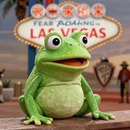 pepe frog, film still fear and loathing in las vegas, high quality, hd, 4 k, warner, hbo, cinema frame, screenshot