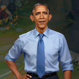 Obama as a League of Legends champion