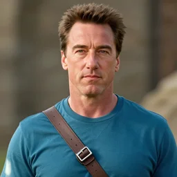Arnold Schwarzenegger as link from Zelda