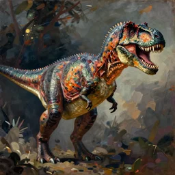 portrait of a tyrannosaurus!!!!!!!!!!!!!!!!!!!!!!!!!!!!!!!!! by egon schiele in the style of greg rutkowski