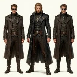 heroic urban fantasy character study, occultist, realistic sharp details, magical realism, full body portrait, costume concept art, by greg rutkowski and larry elmore
