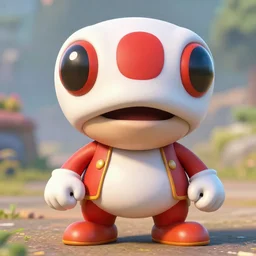 stunning award winning hyperrealistic hdr 8 k highly detailed portrait photo of toad ( character in mario games ) as a real human
