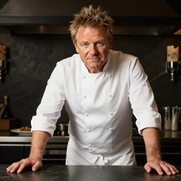 Gordon Ramsay as an ogre troll