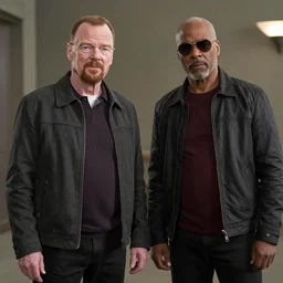 Walter White and Homelander from The Boys TV show
