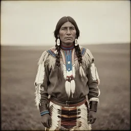 vintage photo of a native american by edward s curtis, photo journalism, photography, cinematic, national geographic photoshoot
