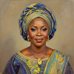 painting of amala ekpunobi