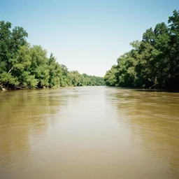 kaskaskia river, low water level, kodak gold 2 0 0,