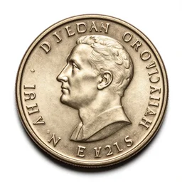 a photo of a penny, taken with a nightvision camera, trending on artstation