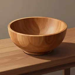 wooden bowl atop woodlathe, vector art